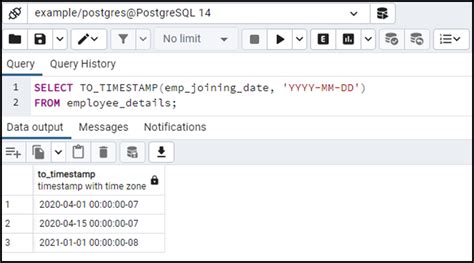 what is timestamp in postgresql