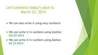 what is today's date in numbers and slashes