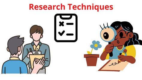 what is tools and techniques in research