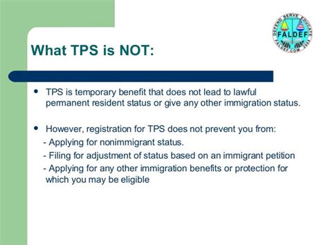 what is tps benefit