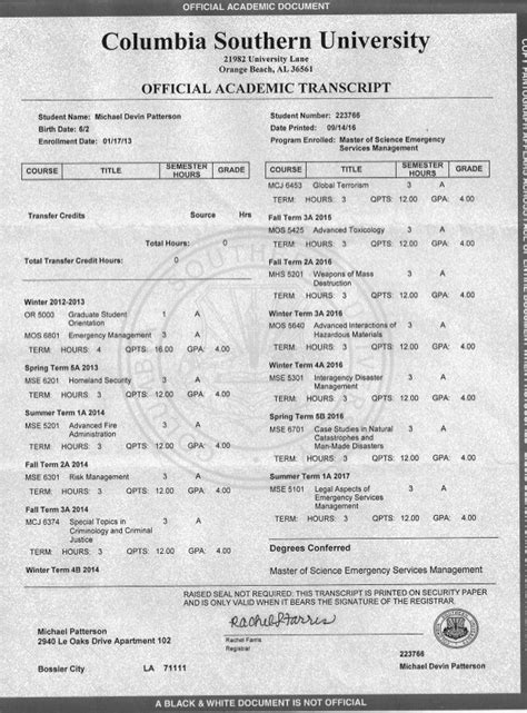 what is transcript meaning