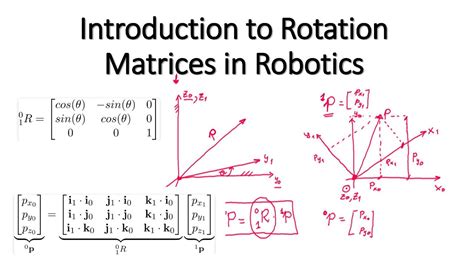 what is transformation matrix in robotics