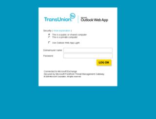 what is transunion email address