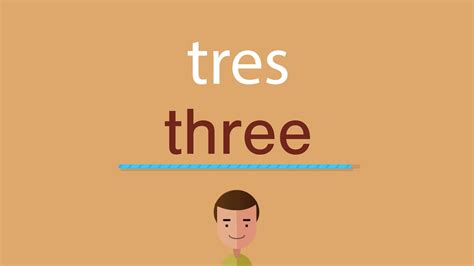 what is tres in english