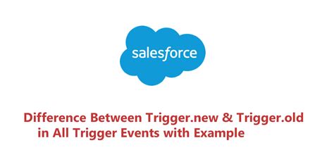 What Is Trigger.new And Trigger.old In Salesforce