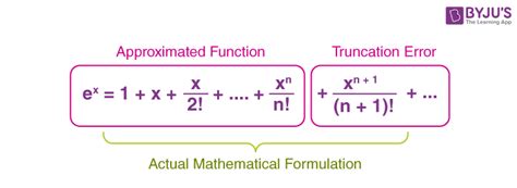 what is truncation error with example