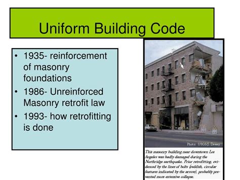 what is uniform building code
