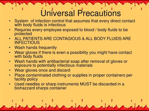 what is universal precautions