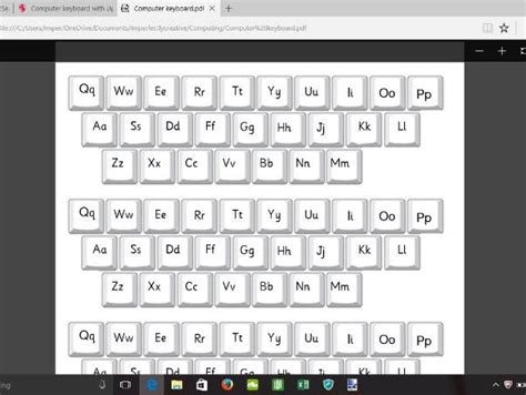 what is upper case and lower case in keyboard