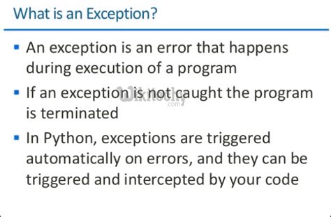 what is user defined exception handling in python