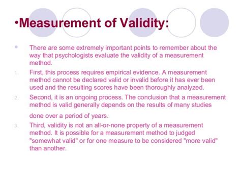 what is validity and its types with examples