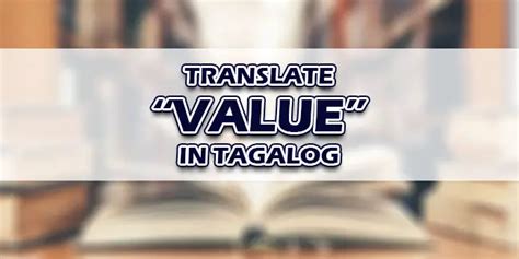 what is value judgment in tagalog