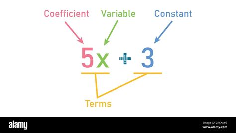 what is variable constant and coefficient