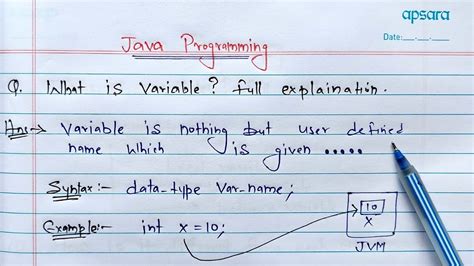 what is variable in java hindi