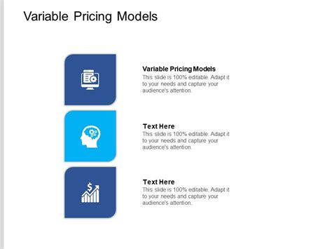 what is variable pricing method