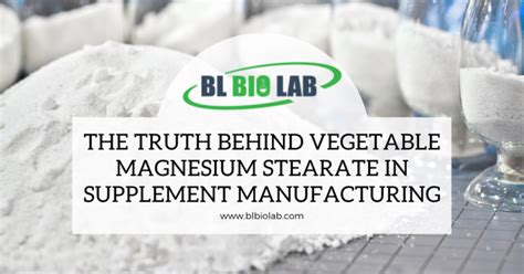 what is vegetable magnesium stearate made of