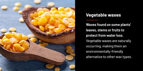 what is vegetable wax
