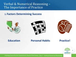 what is verbal and numerical reasoning