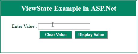what is view state in asp.net with example