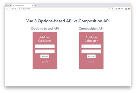 what is vue composition api
