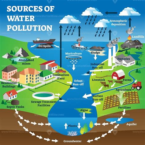 what is water pollution describe its main sources effects and control measures