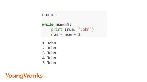 what is while loop in python with example