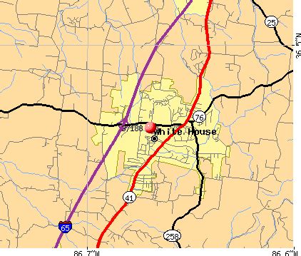 what is white house tn zip code