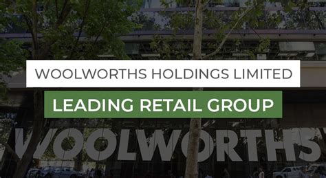 what is woolworths holdings limited