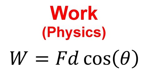 what is work function in physics formula