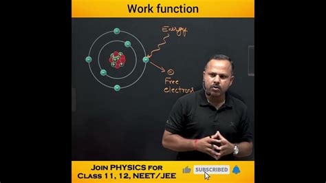 what is work function physics class 12