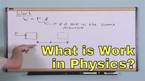 what is work in physics in simple words