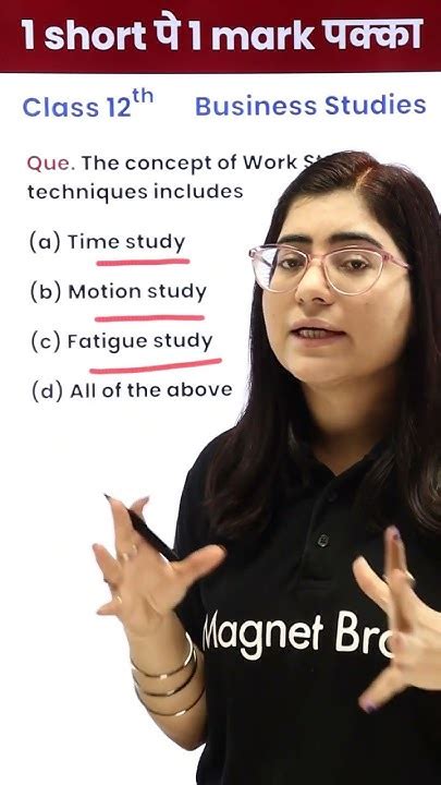 what is work study class 12