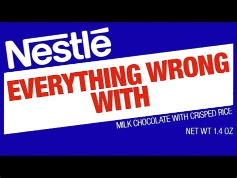 what is wrong with nestle