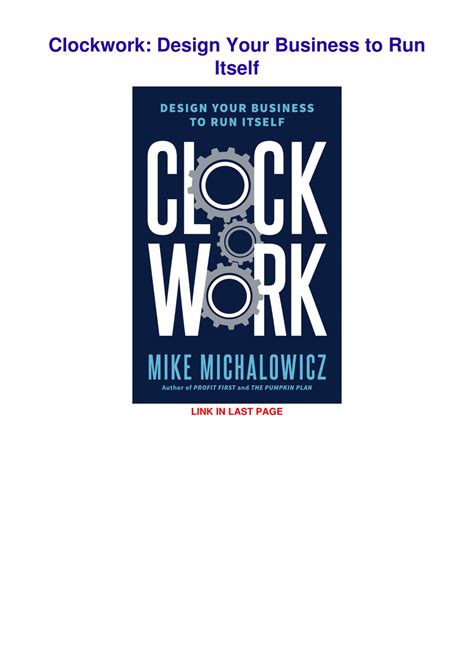 What Is Your Clockwork