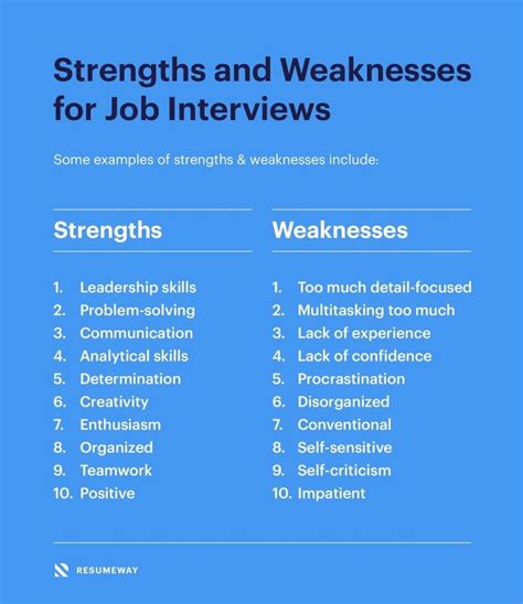 what is your strength and weakness in cabin crew interview
