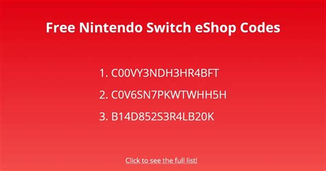 what is your switch code