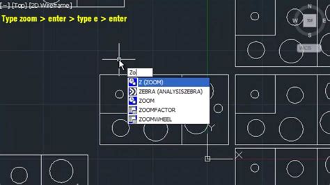 What Is Zoom Command In Autocad