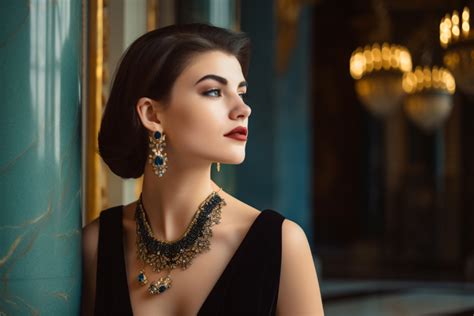 what jewelry should i wear with black dress