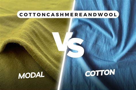what kind of fabric is modal vs cotton
