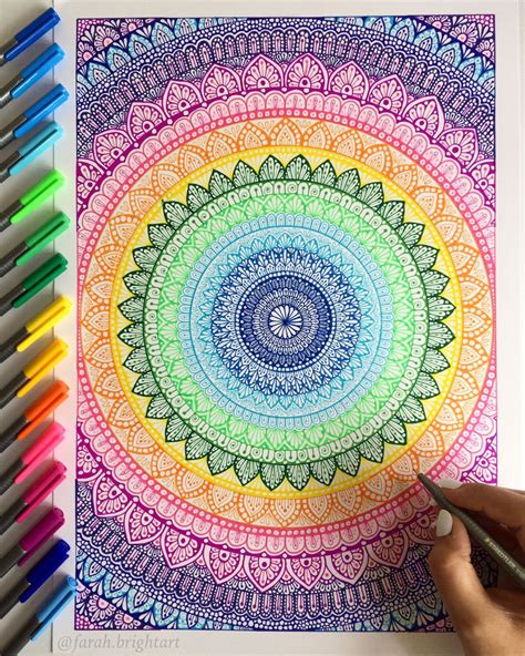 What Kind Of Pens Do You Use For Mandala Art