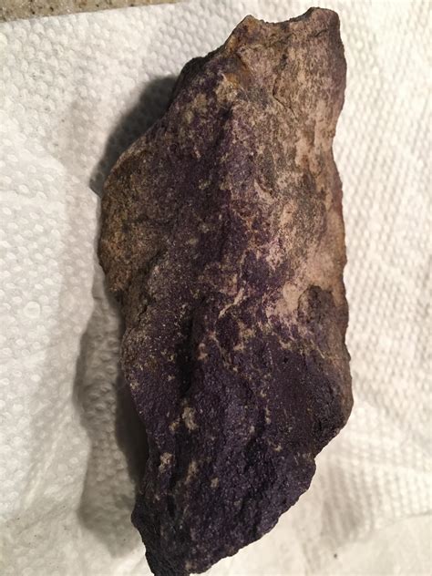 what kind of rock is purple