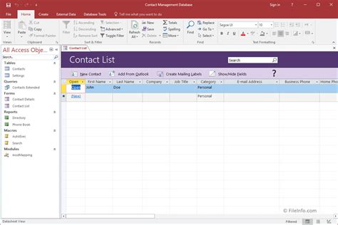 what kind of software is microsoft access