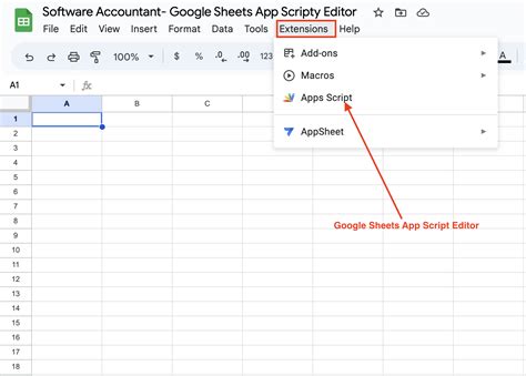 what language does google sheets app script use
