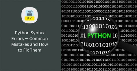 what leads to syntax error in python