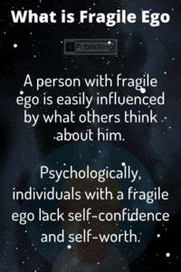 what makes a fragile ego