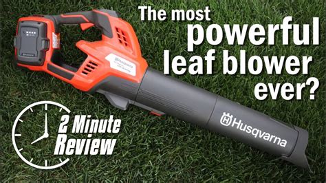 What Makes A Leaf Blower Powerful