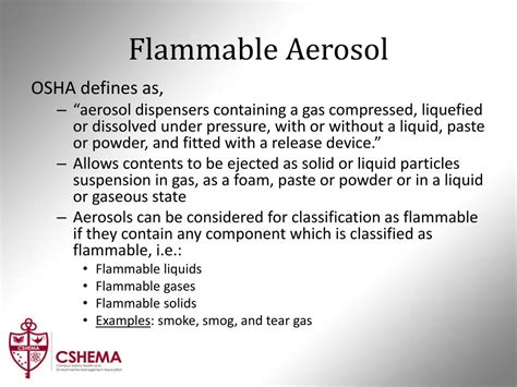 What Makes Aerosol Flammable
