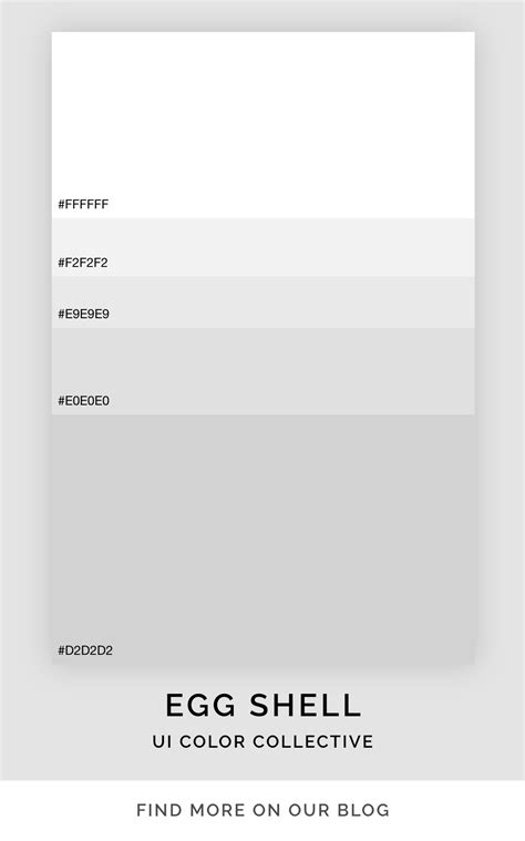 What Makes An Eggshell White