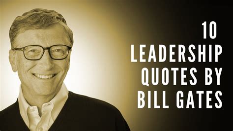 what makes bill gates a good leader