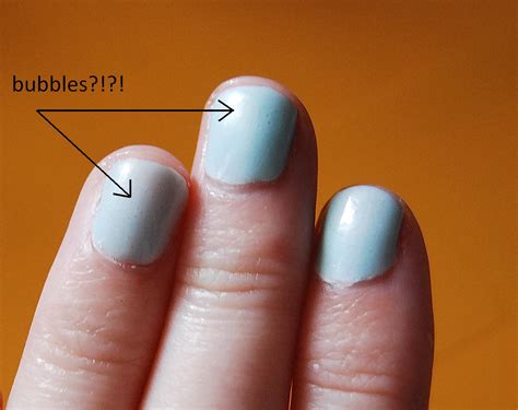 What Makes Nail Varnish Bubble